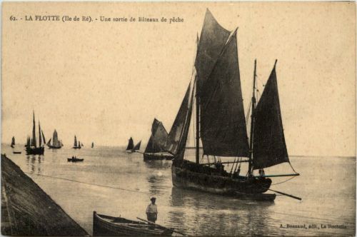 La Flotte - Bateaux de peche