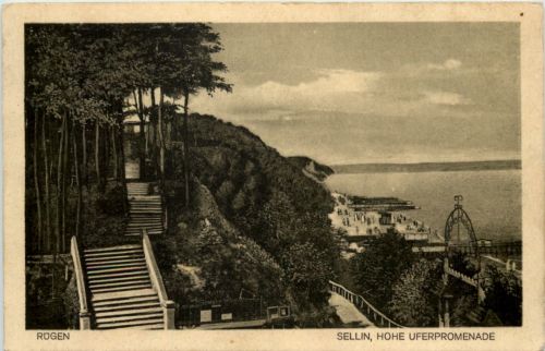 Ostseebad Sellin auf Rügen - Hohe Uferpromenade