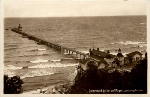 Ostseebad Sellin auf Rügen - Landungsbrücke