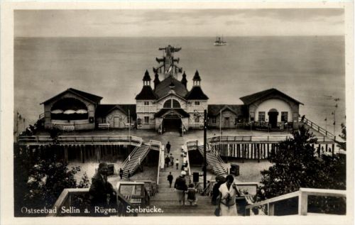Ostseebad Sellin auf Rügen - Seebrücke
