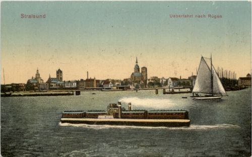 Stralsund - Überfahrt nach Rügen