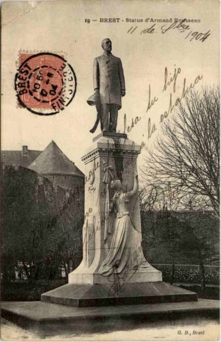 Brest - Statue d Armand Rousseau