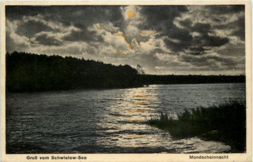 Gruss vom Schwielow-See, Mondscheinnacht