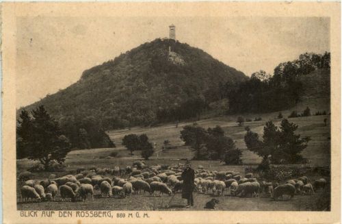 Blick auf den Rossberg - Kreis Göppingen