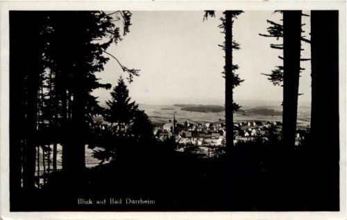 Blick auf Bad Dürrheim
