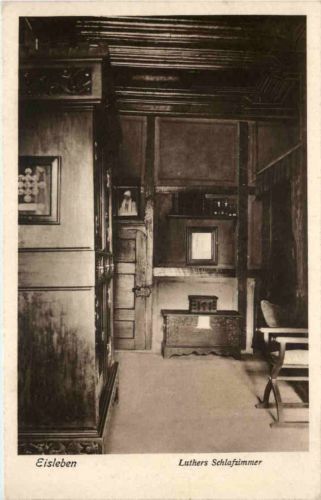 Eisleben, Luthers Schlafzimmer