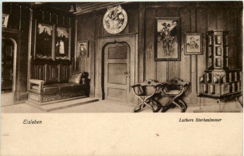 Eisleben, Luthers Sterbezimmer