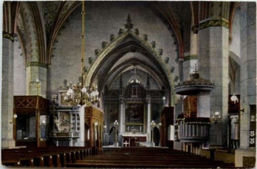 Wittenberg, Schlosskirche, Innenansicht