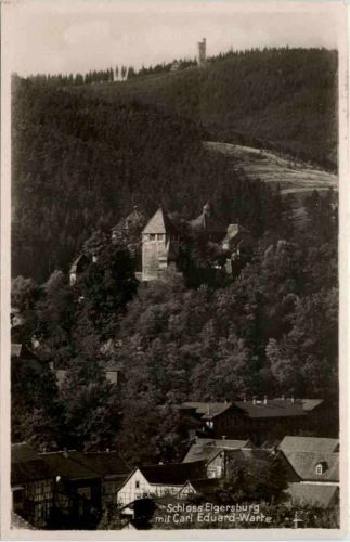 Schloss Elgersburg/Thür., mit Carl-Eduard-Warte