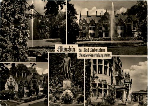 Handwerkererholungsheim Altenstein bei Bad Liebenstein, div. Bilder