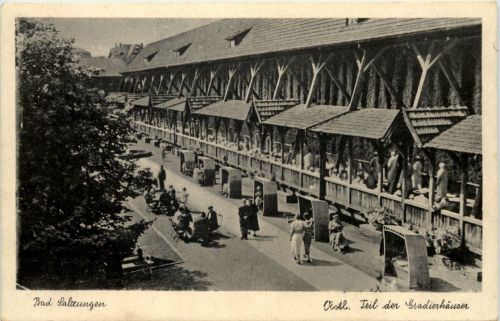 Bad Salzungen, Östl. Teil der Gradierhäuser