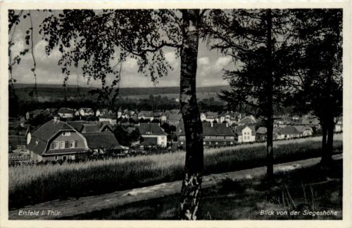 Eisfeld i. Thür.,, Blick von der Siegeshöhe
