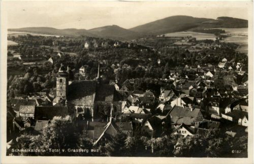 Schmalkalden, Total v. Grasberg aus