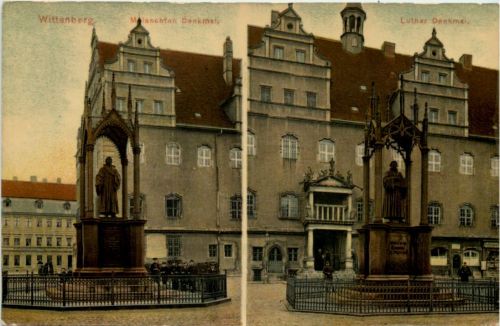 Wittenberg, Melanchton-Denkmal