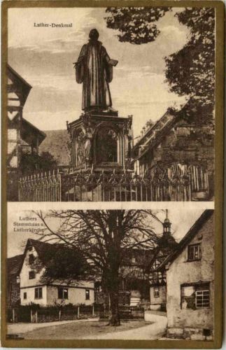 Gruss aus Möhra bei Salzungen, Dr. Luthers Geburtsort