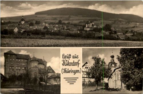 Gruss aus Kühndorf Thür., div. Bilder