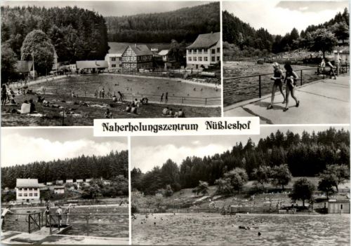 Naherholungszentrum Nüssleshof, div. Bilder, Hessles Kr. Schmalkalden