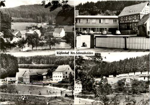 Naherholungszentrum Nüssleshof, div. Bilder, Hessles Kr. Schmalkalden