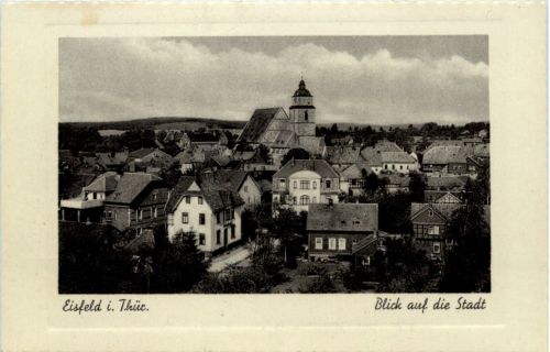 Eisfeld i. Thür.,, Blick auf die Stadt