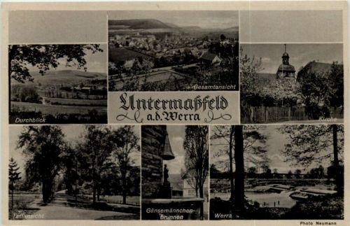 Untermassfeld Krs. Meiningen, div. Bilder