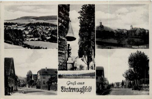 Untermassfeld Krs. Meiningen, div. Bilder