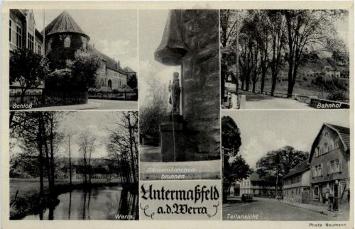 Untermassfeld Krs. Meiningen, div. Bilder