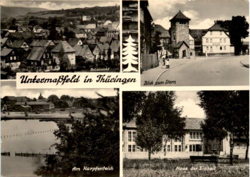 Untermassfeld Krs. Meiningen, div. Bilder