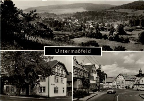 Untermassfeld Krs. Meiningen, div. Bilder