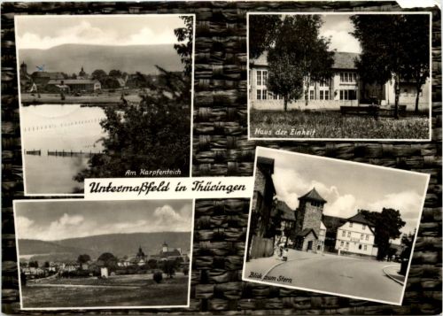 Untermassfeld Krs. Meiningen, div. Bilder