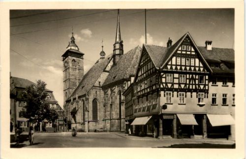 Schmalkalden, am Altmarkt