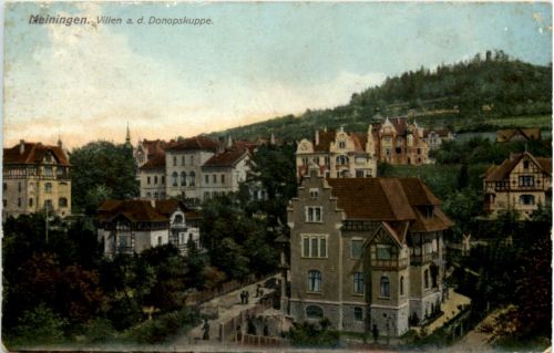 Meiningen, Villen a.d. Donopskuppe