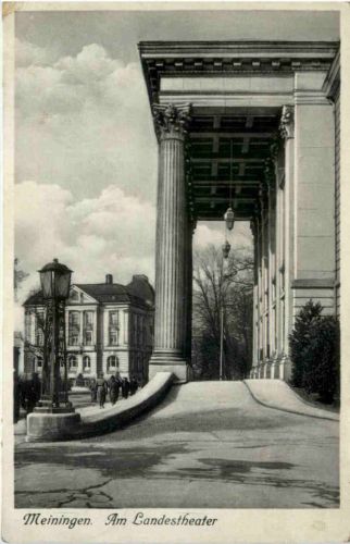 Meiningen, Am Landestheater