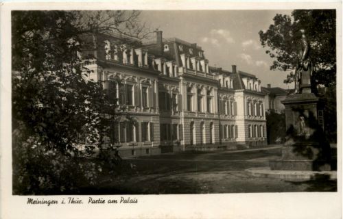 Meiningen, Partie am Palais