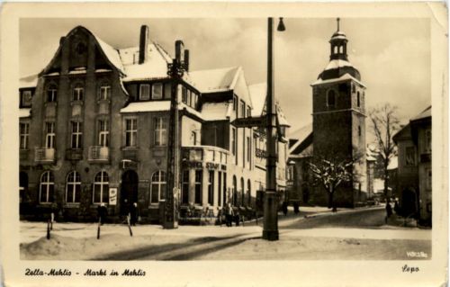 Zella-Mehlis, Markt in Mehlis