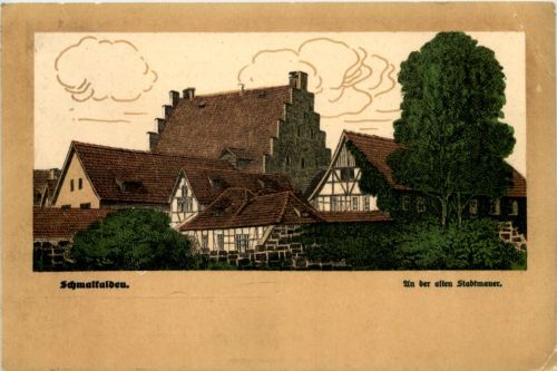 Schmalkalden, An der alten Stadtmauer