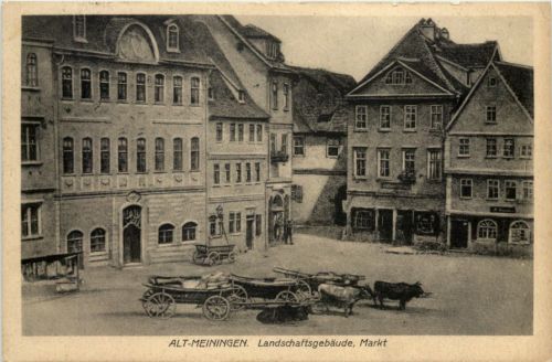 Alt-Meiningen, Landschaftsgebäude, Markt