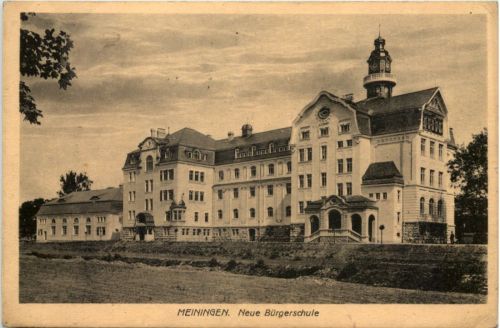 Meiningen, Neue Bürgerschule