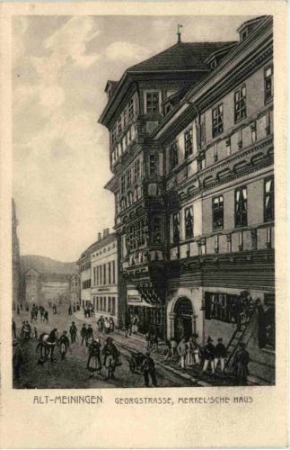 Alt-Meiningen, Georgstrasse, Merkelsche Haus