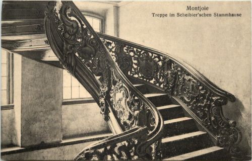 Montjoie - Monschau, Treppe im Scheibierschen Stammhause