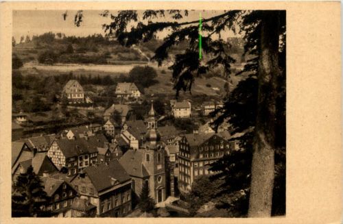 Montjoie - Monschau, Gesamtansicht