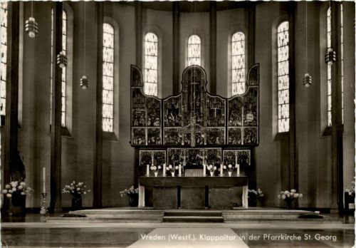 Vreden, Klappaltar der Pfarrkirche St. Georg