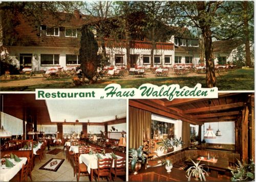 Dülmen, Gasthaus Waldfrieden am Wildpark, div. Bilder