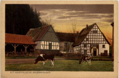 Alt-Westfälische Bauernhäuser aus dem Siegerland