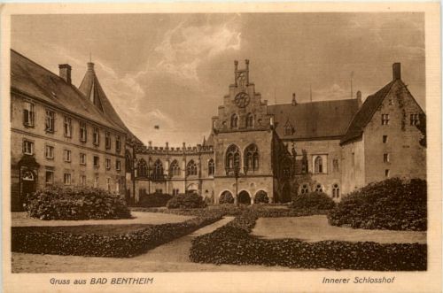 Bad Bentheim, Inneres Schlosshof