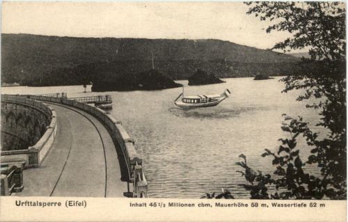 Urfttalsperre in der Eifel,