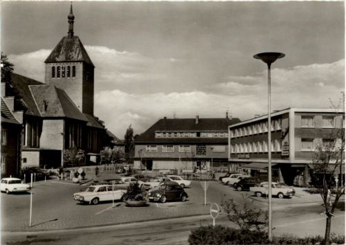 Gruss aus Vreden Westf., Marktplatz