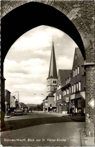 Dülmen i. W., Blick zur St. Victor-Kirche