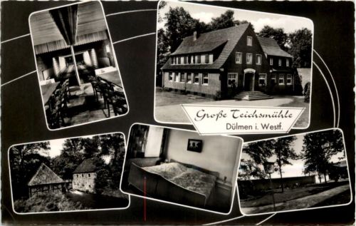 Dülmen i. W., Grosse Teichsmühle, div. Bilder