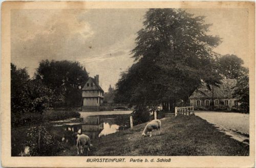 Burgsteinfurt, Partie b.d. Schloss