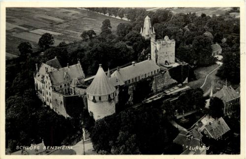 Schloss Bentheim, Luftbild